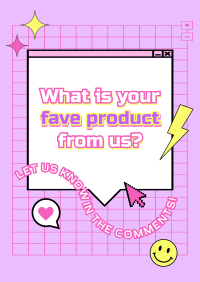 Retro Tech Question Poster Image Preview