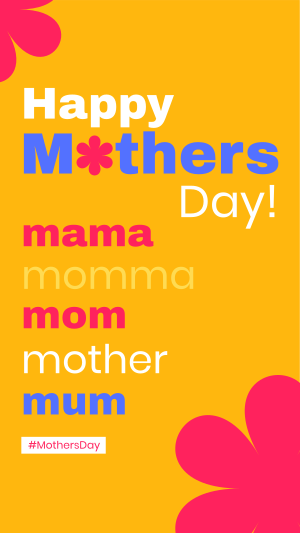 To All Mother's Instagram story Image Preview