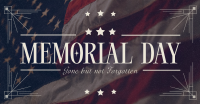 Elegant Memorial Day Facebook ad Image Preview