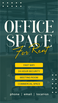 Corporate Office For Rent Instagram Story Design