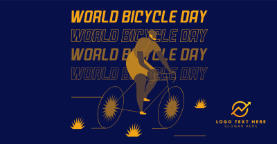 Happy Bicycle Day Facebook ad Image Preview