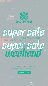 Super Sale Weekend Facebook story Image Preview