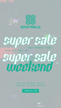Super Sale Weekend Facebook Story Image Preview