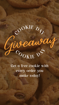 Cookie Giveaway Treats Instagram Reel Preview