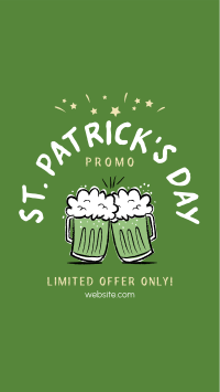 St. Patrick's Beer Facebook Story Design