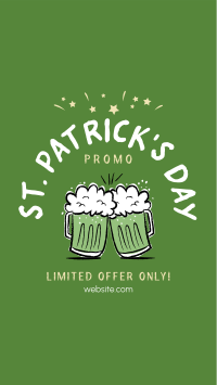 St. Patrick's Beer Facebook Story Image Preview