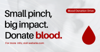 Blood Donation Drive Facebook ad Image Preview