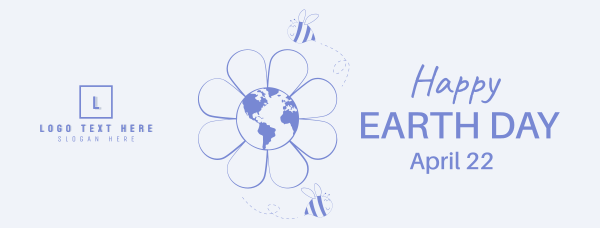 Sunflower Earth Facebook Cover Design Image Preview