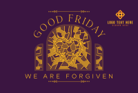 We are Forgiven Pinterest Cover Design