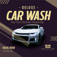 Deluxe Car Wash Instagram Post Preview