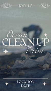 Y2K Ocean Clean Up Instagram story Image Preview