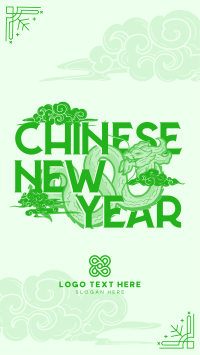 Oriental Chinese New Year Facebook story Image Preview