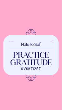 Positive Self Note TikTok video Image Preview