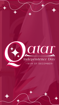 Qatar National Day Instagram Story Design