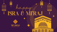 Happy Isra and Mi'raj Facebook event cover Image Preview