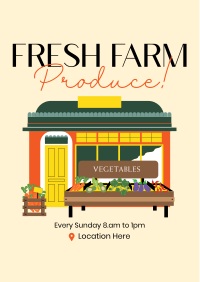 Fresh Farm Produce Flyer Image Preview