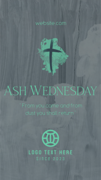 Ash Wednesday Celebration Facebook Story Design