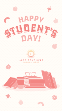 Bright Students Day Facebook Story Design