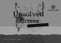Unsolved Crime Podcast Postcard Image Preview