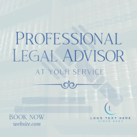 Legal Advisor At Your Service Instagram post Image Preview
