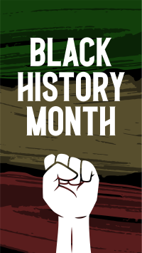 Black History Month Instagram Story Design