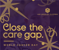 Swirls and Dots World Cancer Day Facebook post Image Preview