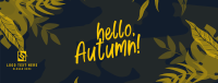 Hello Autumn Season Facebook cover Image Preview