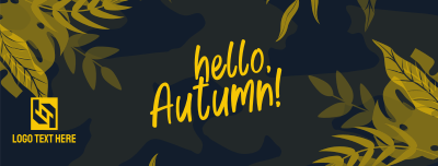 Hello Autumn Season Facebook cover Image Preview