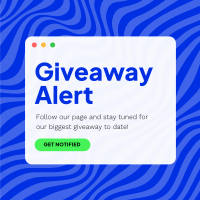 Giveaway Notification Instagram Post Image Preview