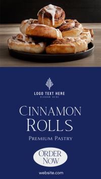 Cinnamon Rolls Elegant Facebook story Image Preview