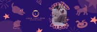 Share your Pet's Photo Twitter header (cover) Image Preview