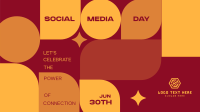 Social Media Day Modern Facebook event cover Image Preview