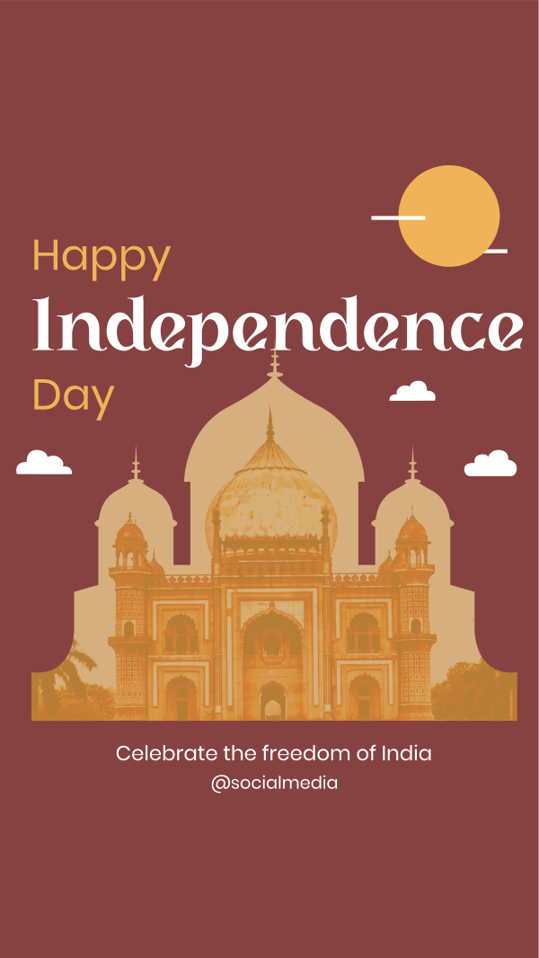 India Day Instagram Story Design Image Preview