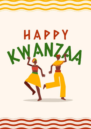 Kwanzaa Dance Flyer Image Preview