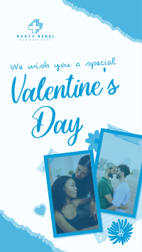 Scrapbook Valentines Greeting Instagram Reel Image Preview