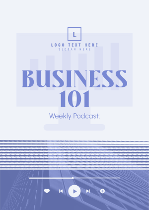 Business Talk Podcast Poster Image Preview