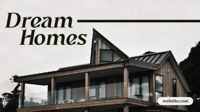 Dream Homes Facebook event cover Image Preview