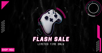 Gaming Flash Sale Facebook ad Image Preview