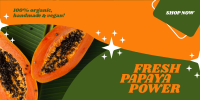 Fresh Papaya Power Twitter post Image Preview