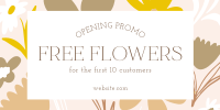 Free Flowers For You! Twitter post Image Preview