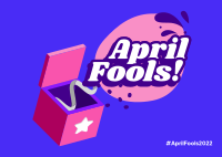 April Fools Surprise Postcard Image Preview