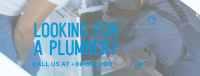 Modern Clean Plumbing Service Facebook cover Image Preview
