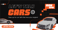 Car Podcast Facebook Ad Design