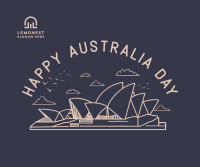 Happy Australia Day Facebook Post Image Preview