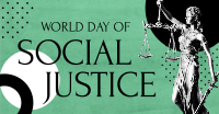 World Day Of Social Justice Facebook ad Image Preview