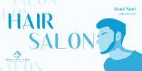 Minimalist Hair Salon Twitter post Image Preview