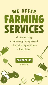 Trusted Farming Service Partner Instagram Story Design