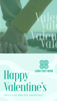 Vogue Valentine's Greeting YouTube Short Design