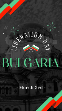Bulgaria Liberation Day Instagram Story Design