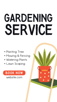 Gardening Service Offer Facebook Story Preview